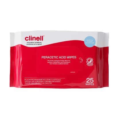 [MPGICS25] Clinell Sporicidal Peracetic Acid x 25