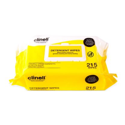 [MPGICDW215] Wipes Clinell Detergent Packet of 215 (Alcohol Free) x 1