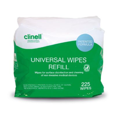 [MPGICWBUC225R] Wipes Clinell Universal Bucket Refill of 225 x 1