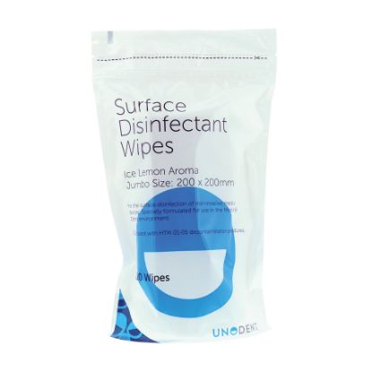 [MPDDCAW585] Wipes Surface Disinfectant (Unodent) Jumbo Refill Pack x 200