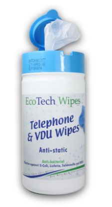 [MPKHR510/S] Wipes Telephone/Vdu Sanitising x 100