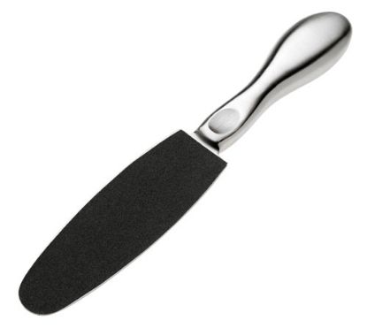 [MPCD041123] Foot File Handle Stainless Steel Podiatry Reusable x 1