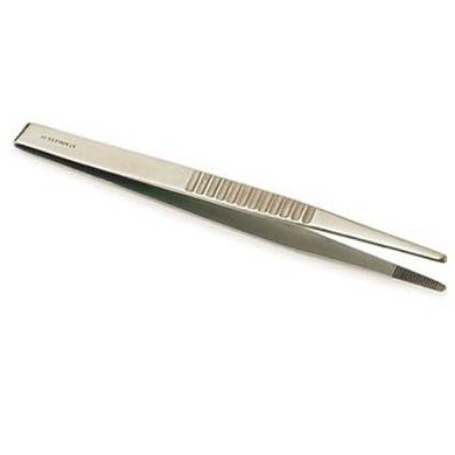 Dissecting Turnover End Forceps (Reusable Autoclavable Stainless Steel) x 1