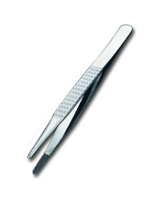 [MPM1W120] Forceps Dissecting Bonney Plain Reusable 7" x 1
