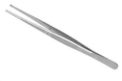 [MPDDDFO216] Forceps Tissue (Unodent) Treves/Semkin X-Fine 5" Reusable x 1