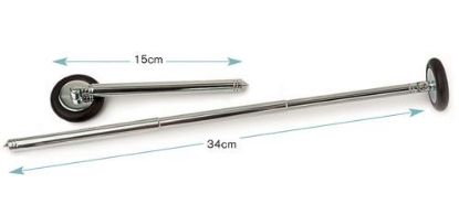 [MPAW92.03.100] Percussor Telescopic Queens Square 6"/13.5" Extended