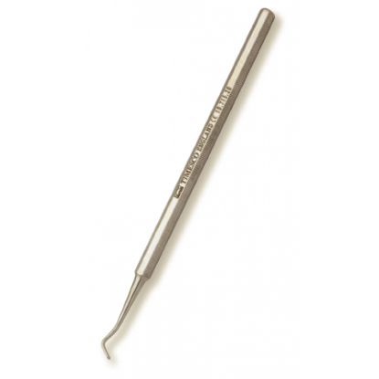 [MPTS10.715.20] Nail Probe Swan Neck Flat And Fine 5.5" x 1