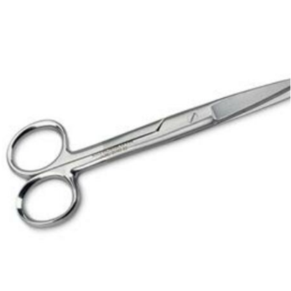 [MPM1W-BE632] Scissors Dressing Blunt/Sharp High Grade Reusable 6" x 1