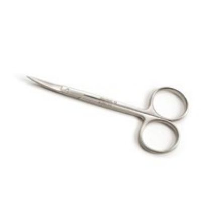 [MPNZ-F-128] Scissors Iris Curved 11cm (Reusable Autoclavable Stainless Steel) x 1