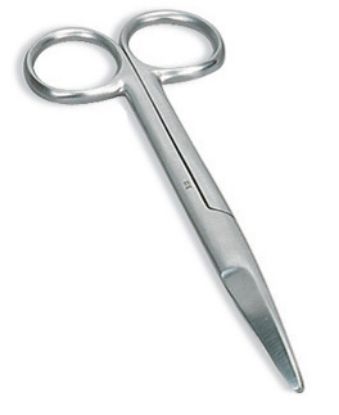 [MPM1W178] Scissors Mayo Curved Reusable 6.5" x 1