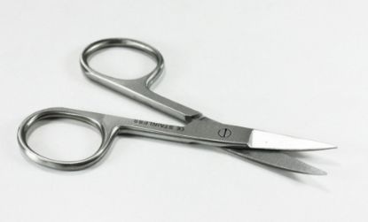 [MPNZ-F-170] Scissors Nail Curved 9cm (Reusable Autoclavable Stainless Steel) x 1