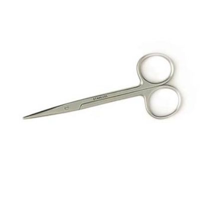 [MPNZ-F-180] Scissors Strabismus Straight 11cm (Reusable Autoclavable Stainless Steel) x 1