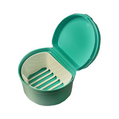 [MPWWDNT] Denture Cup Hinged Lid x 1