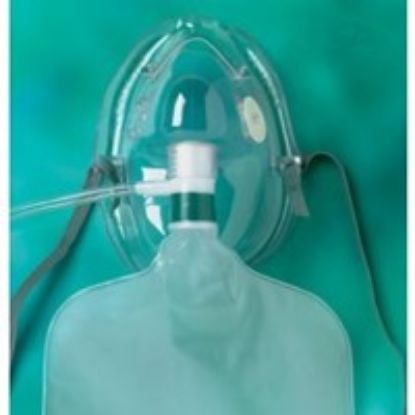 [MPHU11059-SINGLE] MASK NON-REBREATHING OXY HUDSON ADULT WITH BAG & TUBING X 1