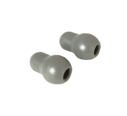 [MPMAEARSR/L] Stethoscope Ear Tips 3M Littmann Firm Sealing Large Push On Grey x 1 Pair