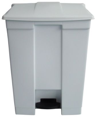 [MPAL017.362] Bin Pedal 30 Ltr White (Rubbermaid) 6143