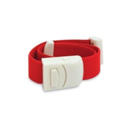 [MPMWTOU01B] Tourniquet Quick Release Latex Free Red