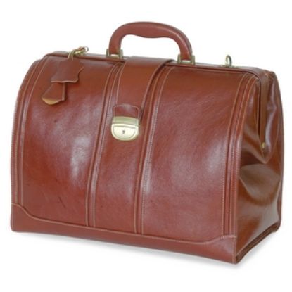 [MPM1DB321] Bag Elite Traditional Doctor Leather Brown