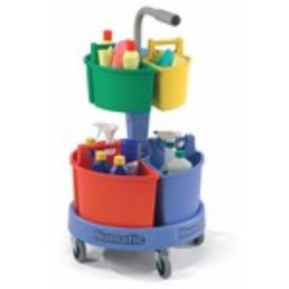 [MPNUNC4] Trolley Carousel Type Cleaning Colour Coded