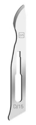 [MPSM0565] Scalpel Disposable Sabre D/15 Sterile x 10